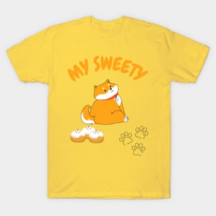 My Sweety I Heart Pets I Love Pets I Love Animals T-Shirt